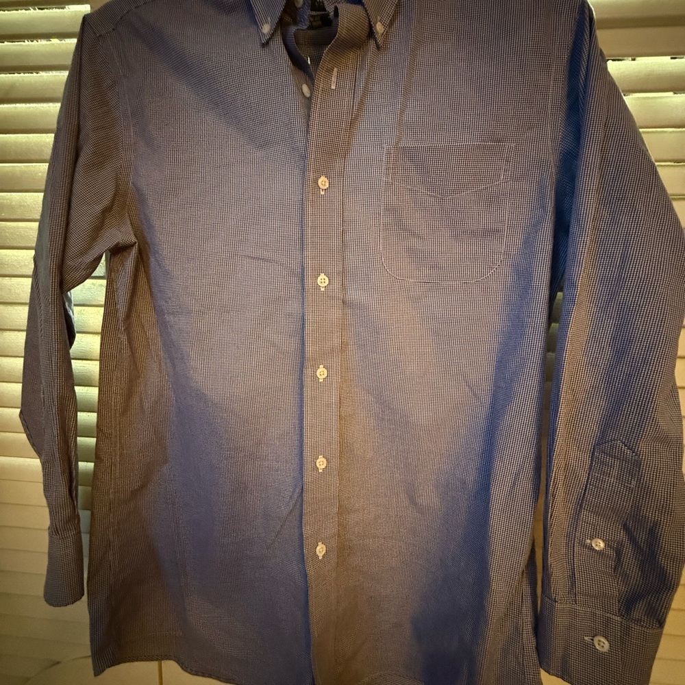 Ralph Lauren Men's Navy Button-Down Shirt